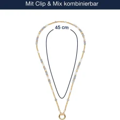 Halskette BERNIE 45 cm gold Clip & Mix