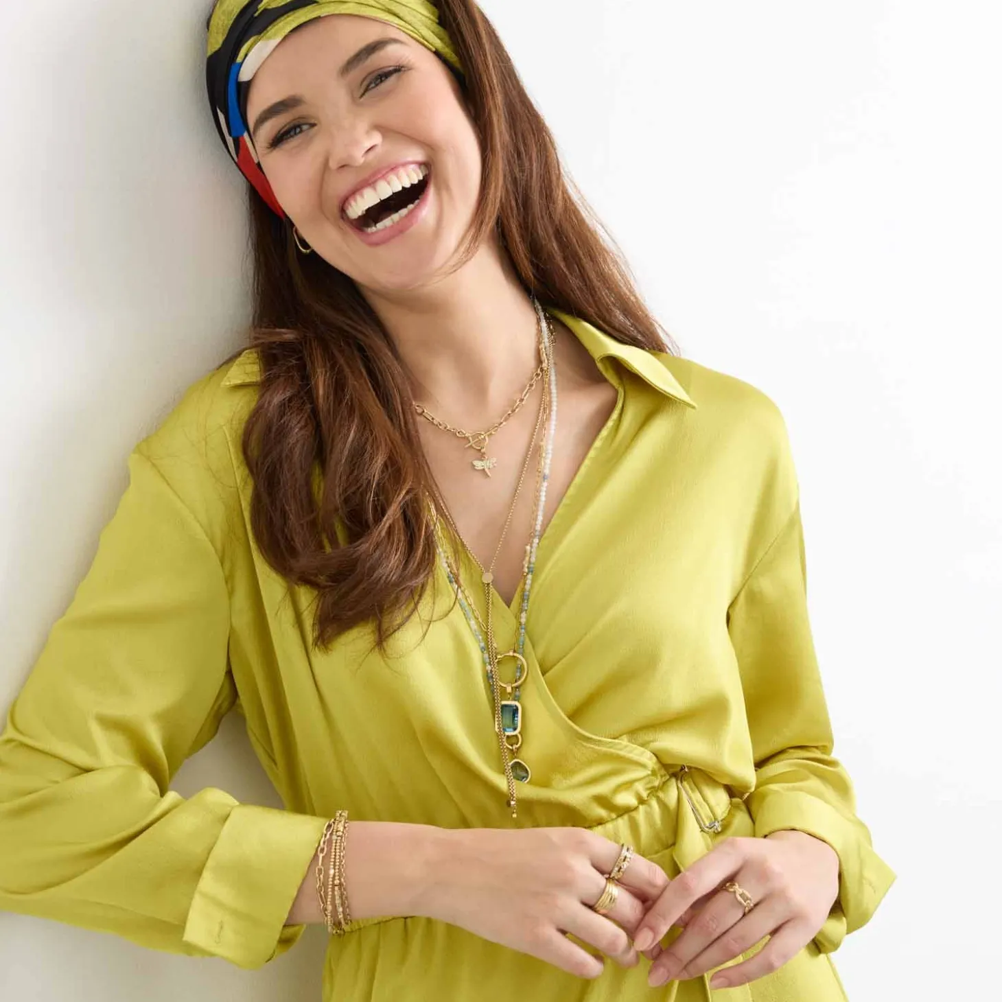 Halskette BISCA 80 cm gold Clip & Mix