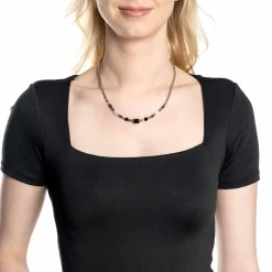 Halskette CASORIA 45 cm silber