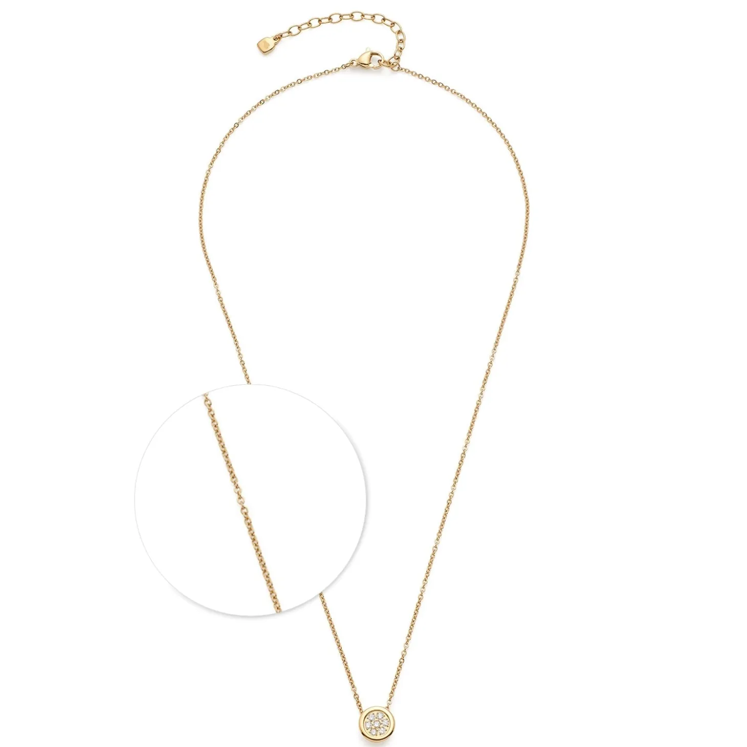 Halskette CATHERINE 45 cm gold