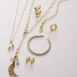 Halskette CATHERINE 45 cm gold