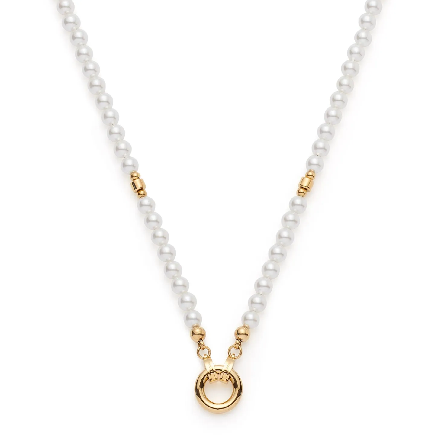 Halskette CHRISTA Clip & Mix 70 cm gold