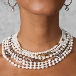 Halskette CHRISTA Clip & Mix 70 cm gold