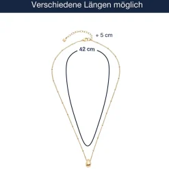 Halskette CLOTHILDE 42 cm gold CIAO