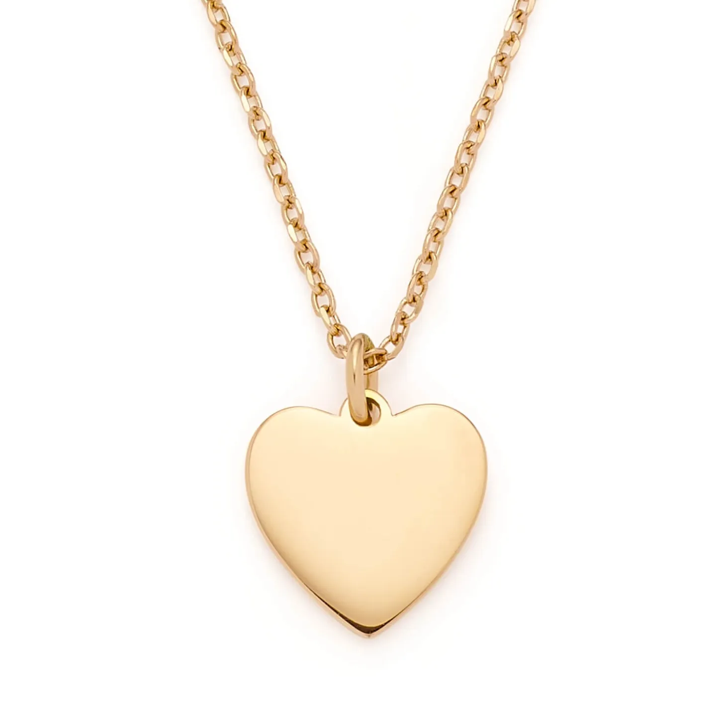 Halskette COLETTA 42 cm gold mit persönlicher Gravur