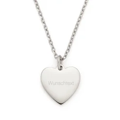 Halskette COLETTA 42 cm silber mit persönlicher Gravur