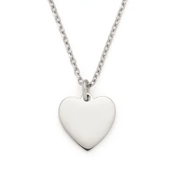 Halskette COLETTA 42 cm silber mit persönlicher Gravur