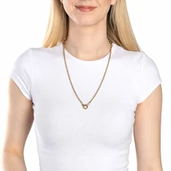 Halskette DOTTY 60 cm gold Clip & Mix