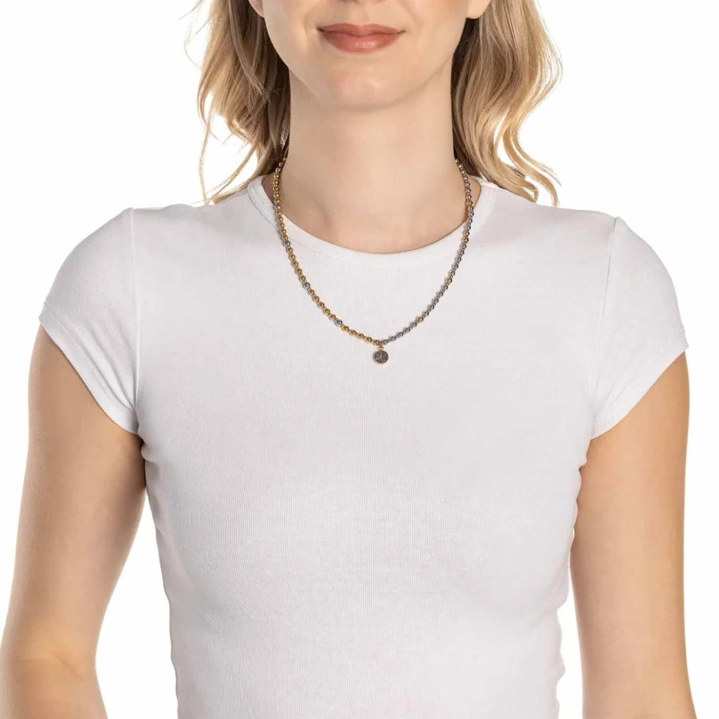 Halskette ELAINE 45 cm gold