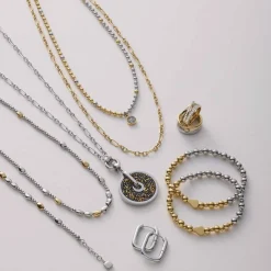 Halskette ELAINE 45 cm gold