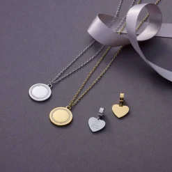 Halskette FERRARA 45 cm gold mit persönlicher Gravur