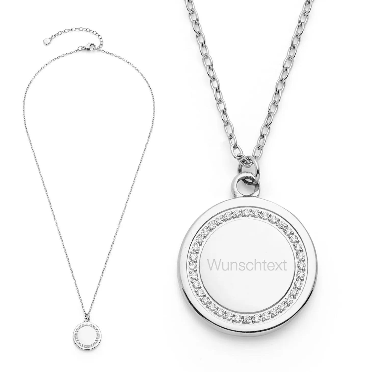 Halskette FERRARA 45 cm mit persönlicher Gravur