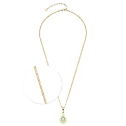 Halskette GIGI 45 cm grün