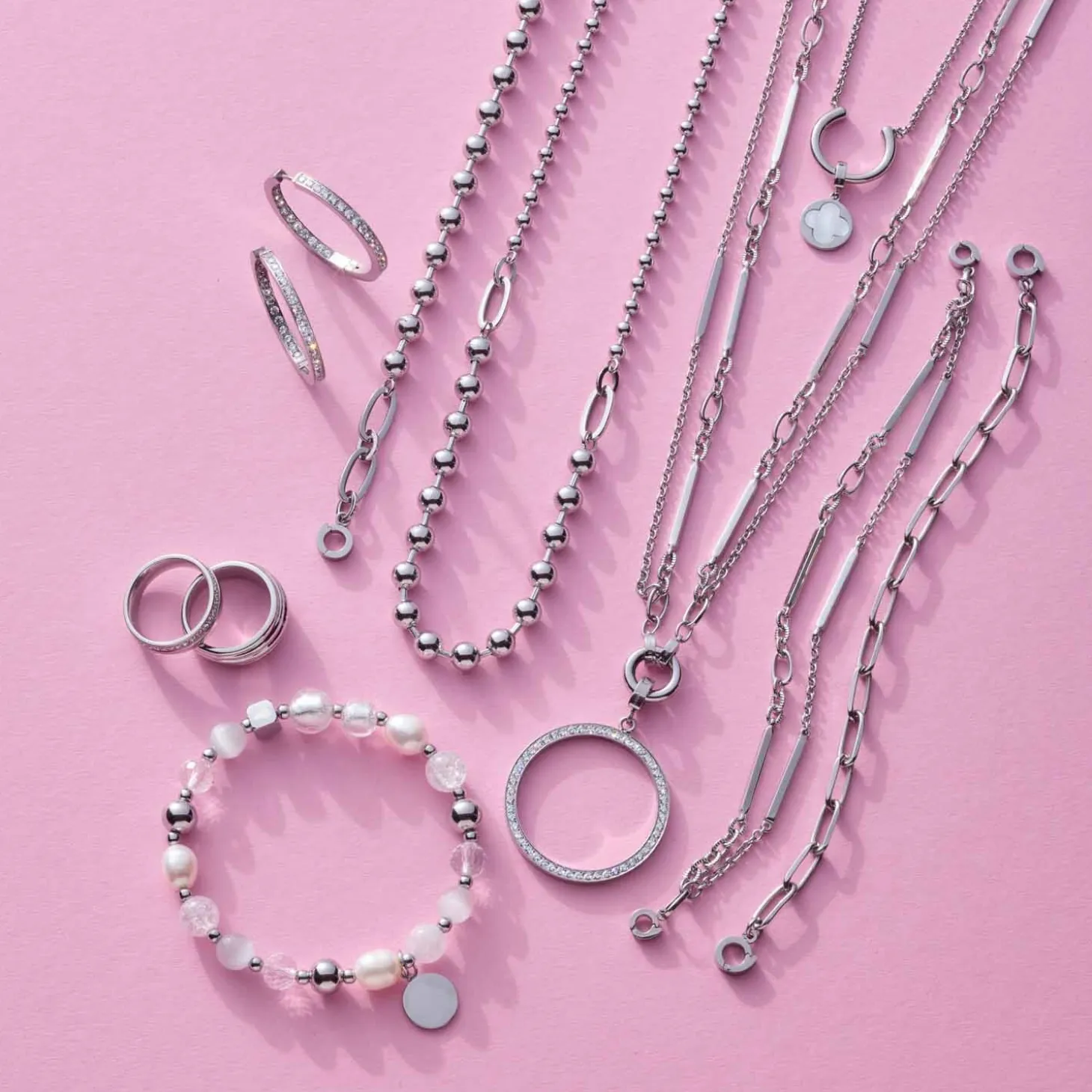 Halskette GRACE 80 cm Clip & Mix