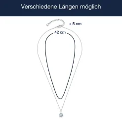 Halskette INDRA 42 cm blau CIAO