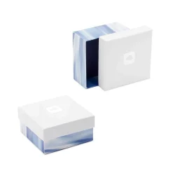 Halskette ISA 42 cm glitz/weiß