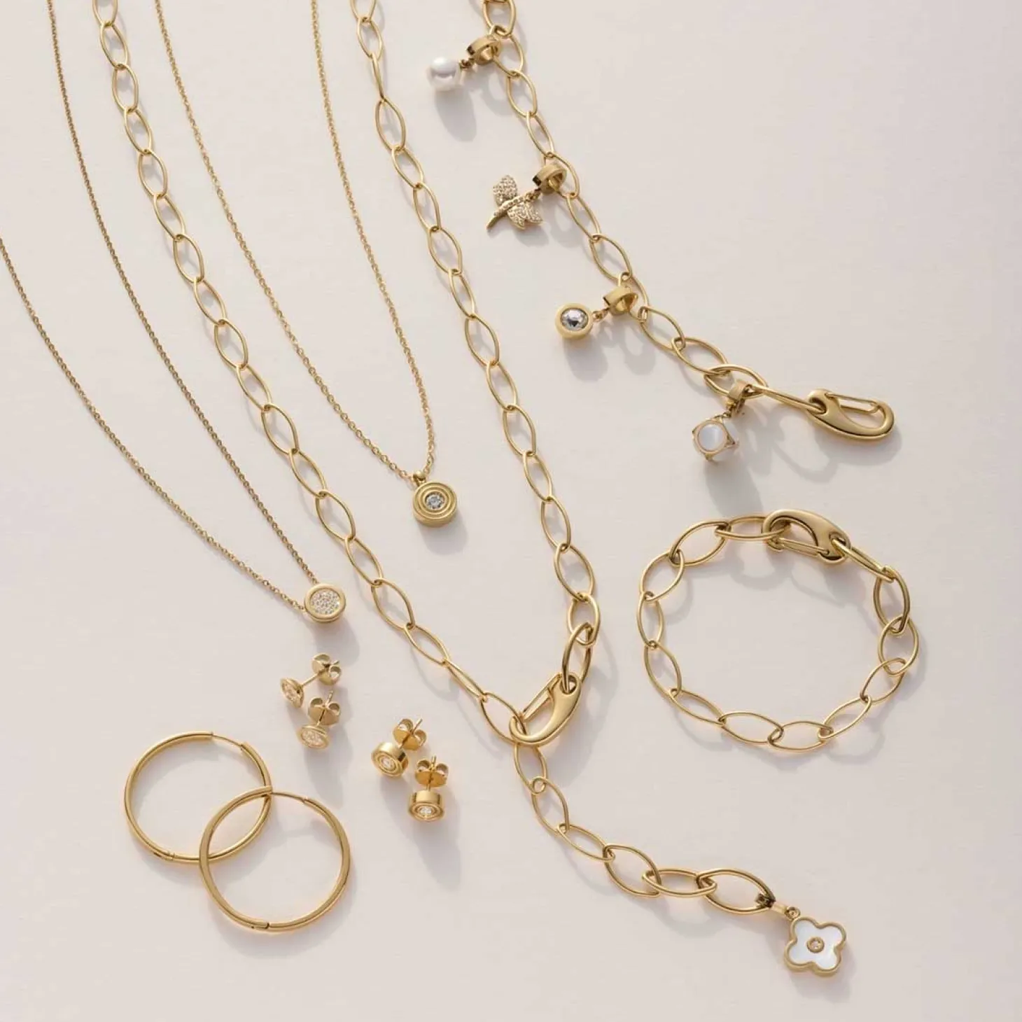 Halskette ISABELLE 45 gold