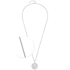 Halskette JOY 80 cm silber