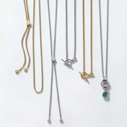 Halskette LIV 90 cm gold Clip & Mix