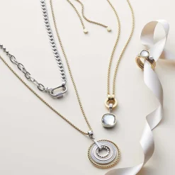 Halskette LIV 90 cm gold Clip & Mix