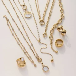 Halskette LIZZY 45 cm gold Clip & Mix