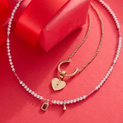 Halskette MAISY 45 cm gold Clip & Mix