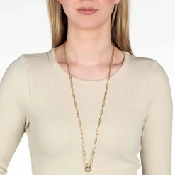 Halskette MODA 80 cm gold Clip & Mix