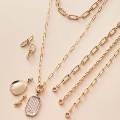 Halskette MODA 80 cm gold Clip & Mix