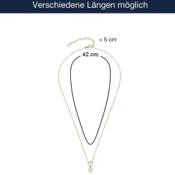 Halskette NOEMI 42 cm gold CIAO