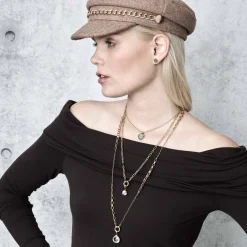 Halskette ODELLE 45 cm gold