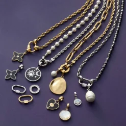 Halskette ROMEA 50 cm gold Clip & Mix