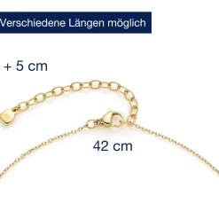 Halskette ROSY 42 cm gold CIAO