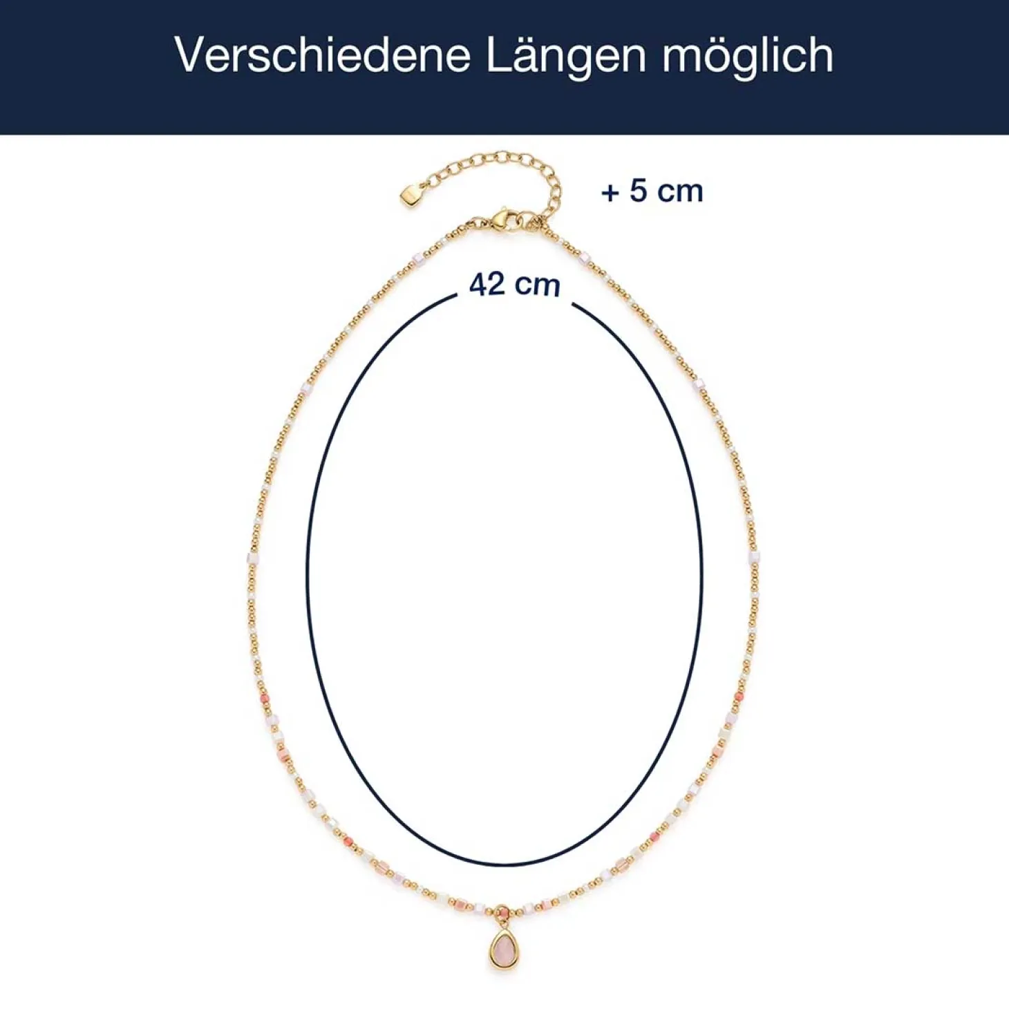 Halskette SHARI 42 cm gold CIAO