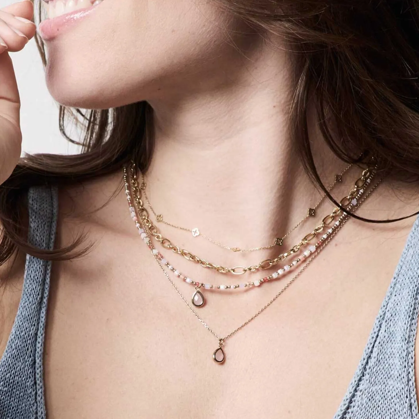 Halskette SHARI 42 cm gold CIAO