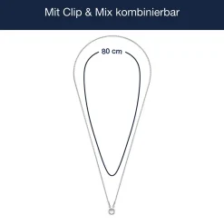 Halskette SONJA 80 cm Clip & Mix