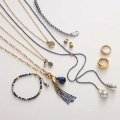 Halskette SOPHIE 80 cm gold