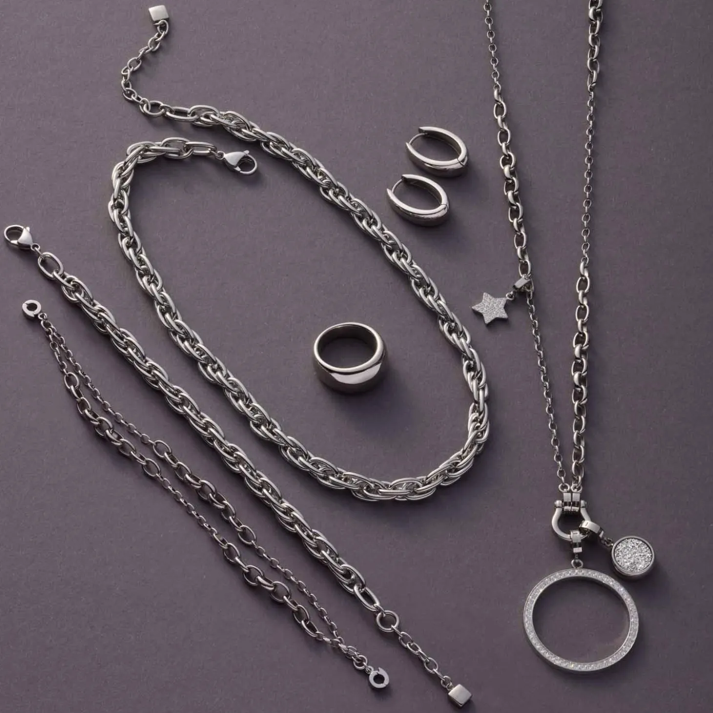 Halskette SUZANNE 80 cm Clip & Mix