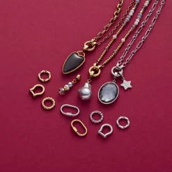 Halskette SUZANNE 80 cm gold Clip & Mix