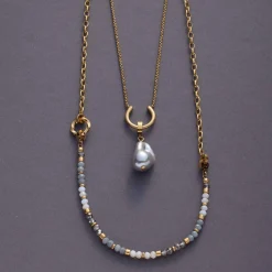 Halskette TOMKE Clip & Mix 50 cm gold