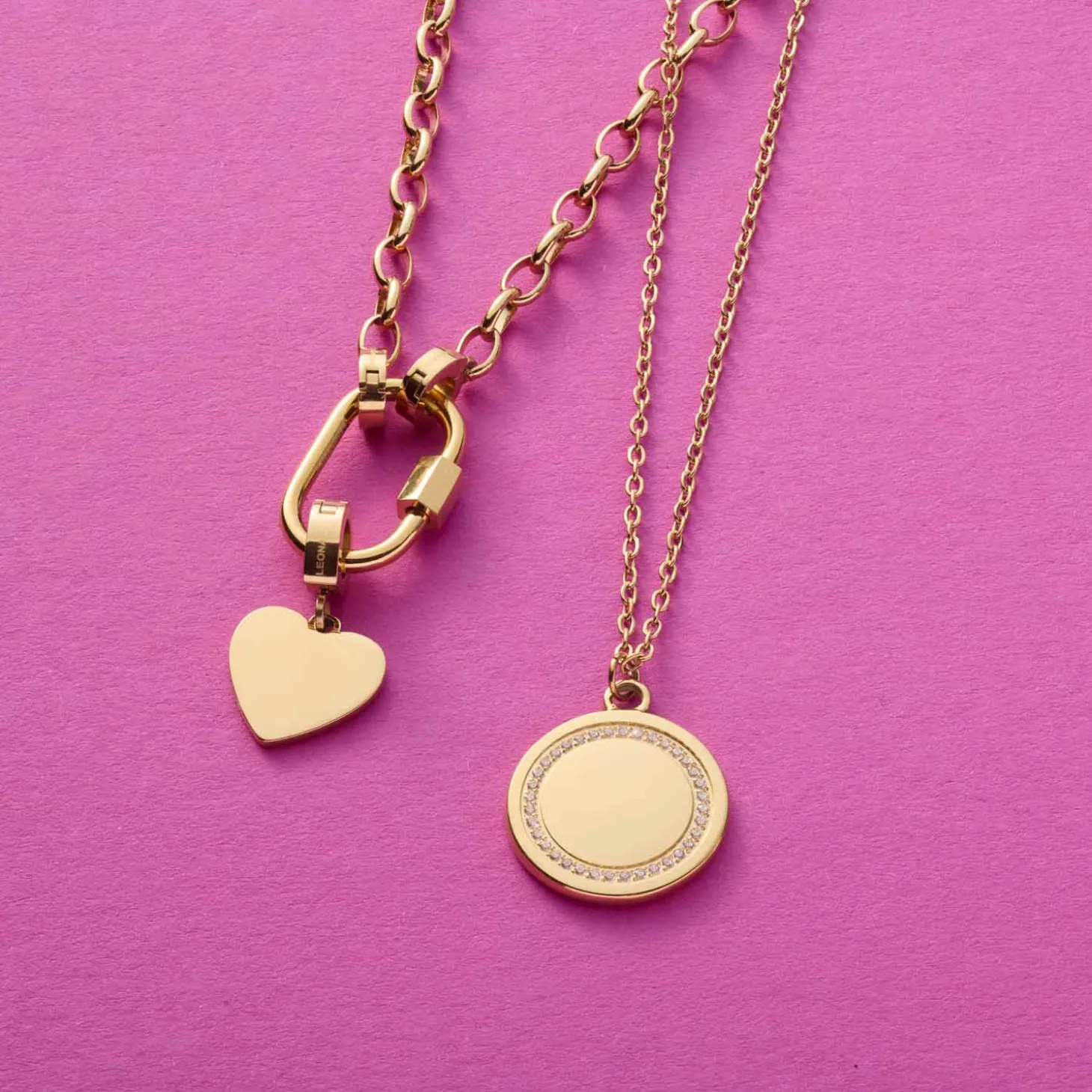 Halskette TOMKE Clip & Mix 50 cm gold