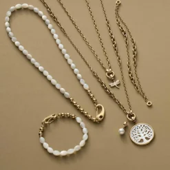 Halskette TOMKE Clip & Mix 50 cm gold