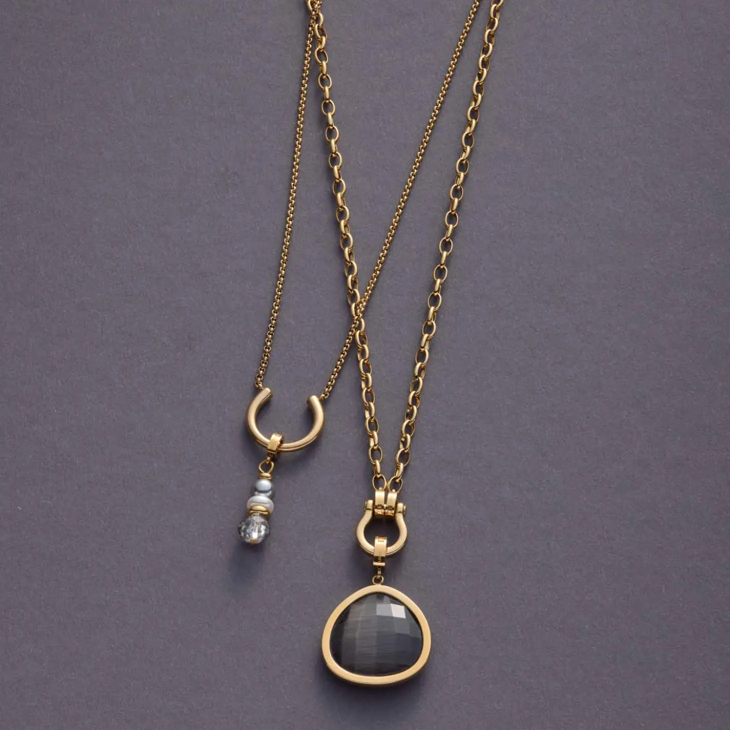 Halskette TOMKE Clip & Mix 50 cm gold