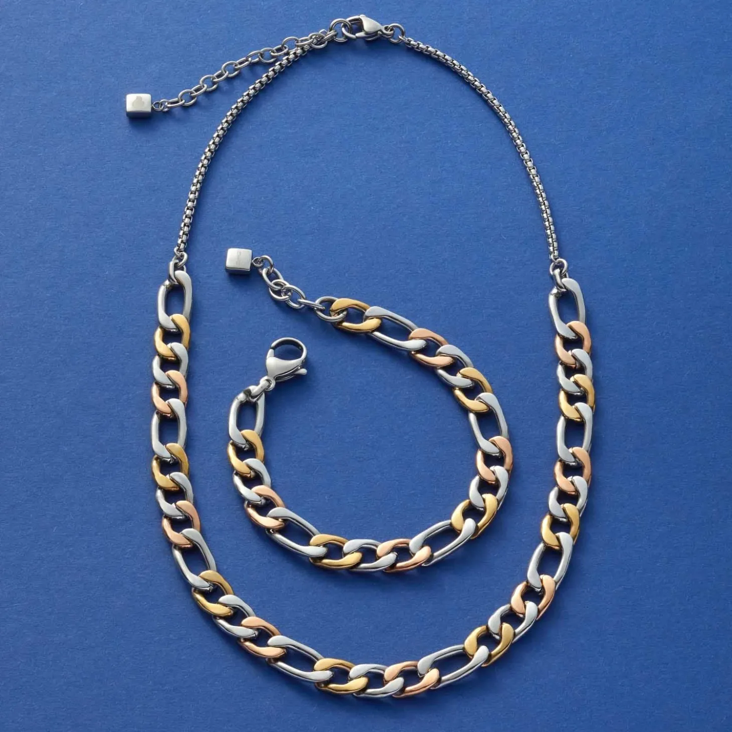 Halskette TRICOLORE 45 cm