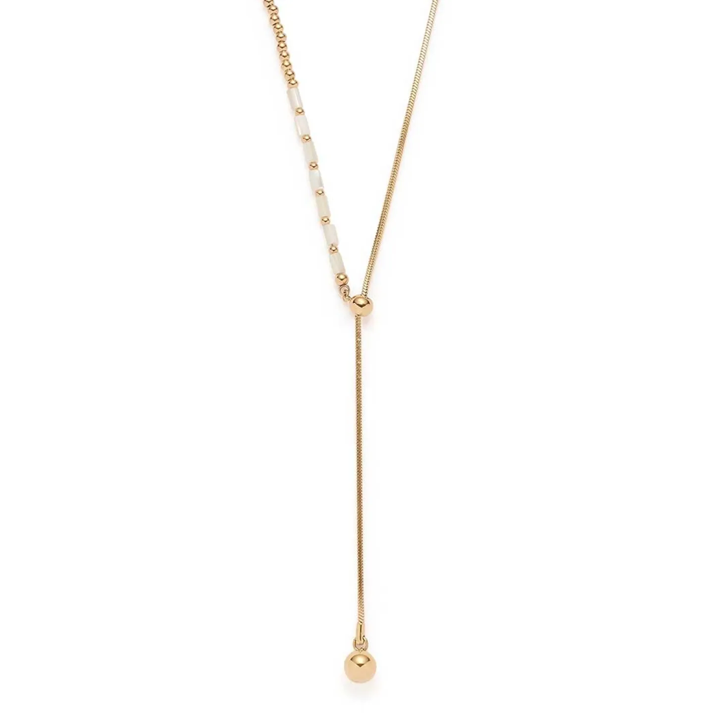 Halskette YVONNE 90 cm gold