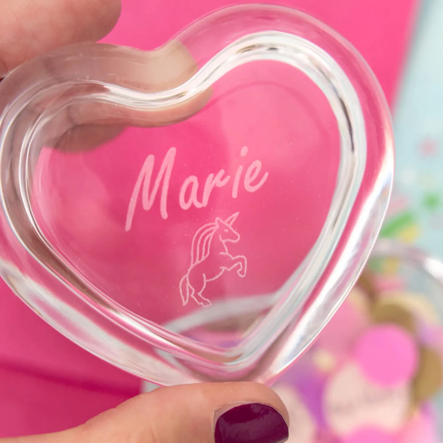 Herzdose HEART 8 cm mit persönlicher Gravur