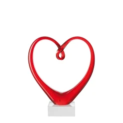 Herzskulptur HEART 24 cm rot