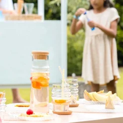 Karaffe SOLE 0,9 l mit Korkstopfen