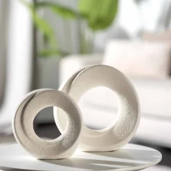 Keramikobjekt OGGETTO 17 cm weiß