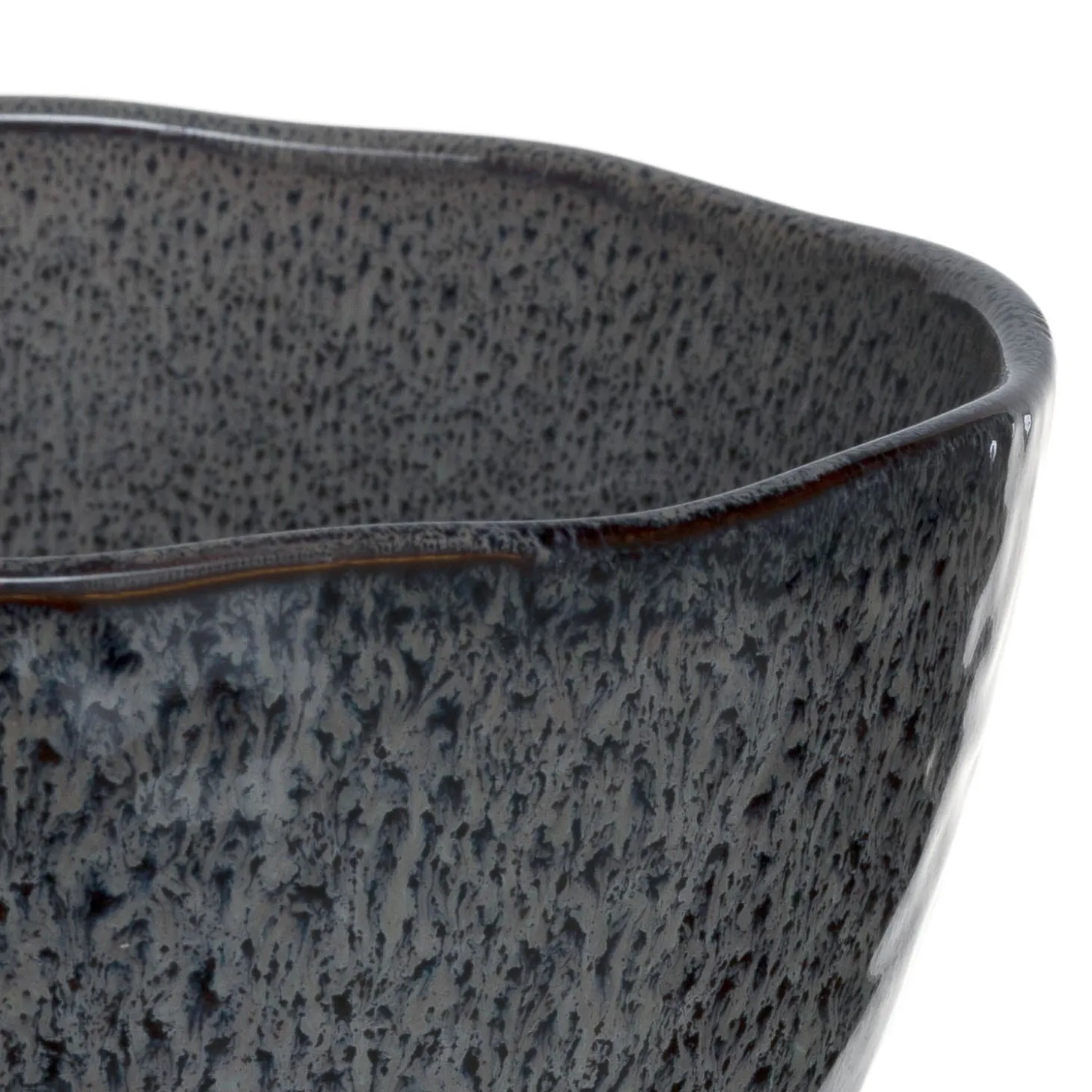 Keramikschale MATERA 15 cm anthrazit 6er-Set