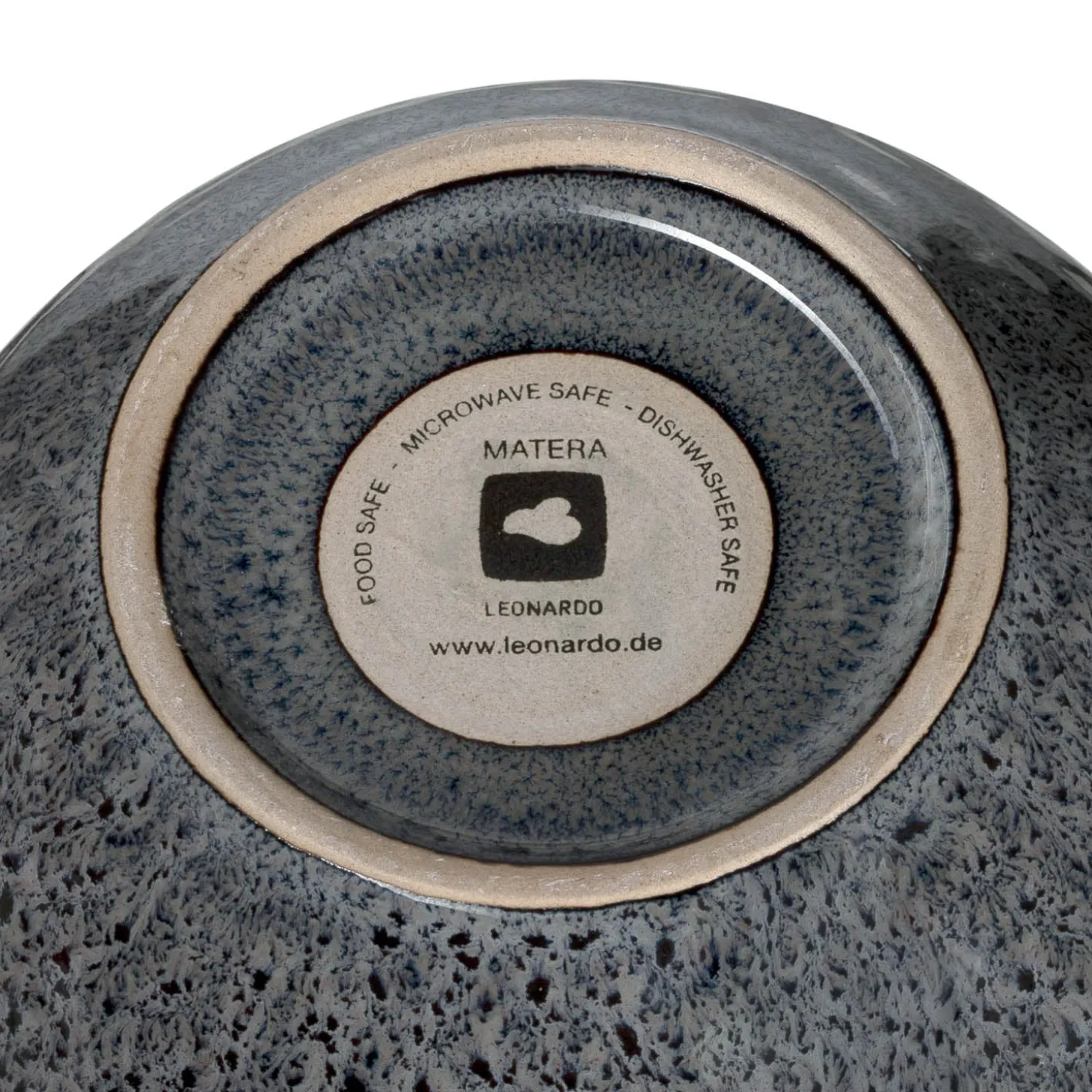 Keramikschale MATERA 15 cm anthrazit 6er-Set